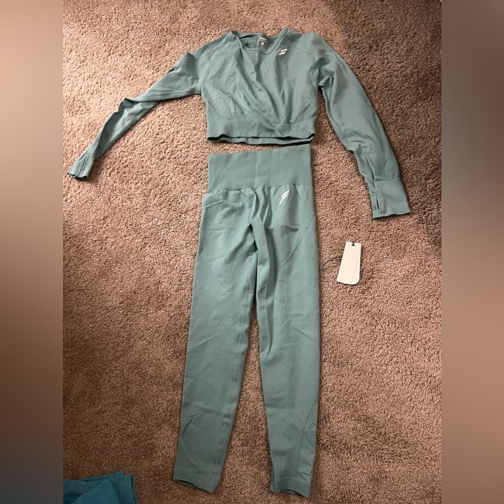 Seamless leggings workout set